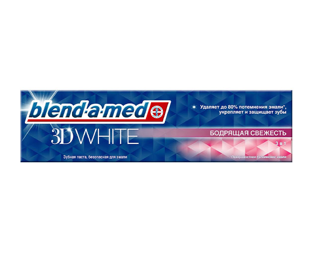 Blend A Med Toothpaste 3D White Mint 100ml